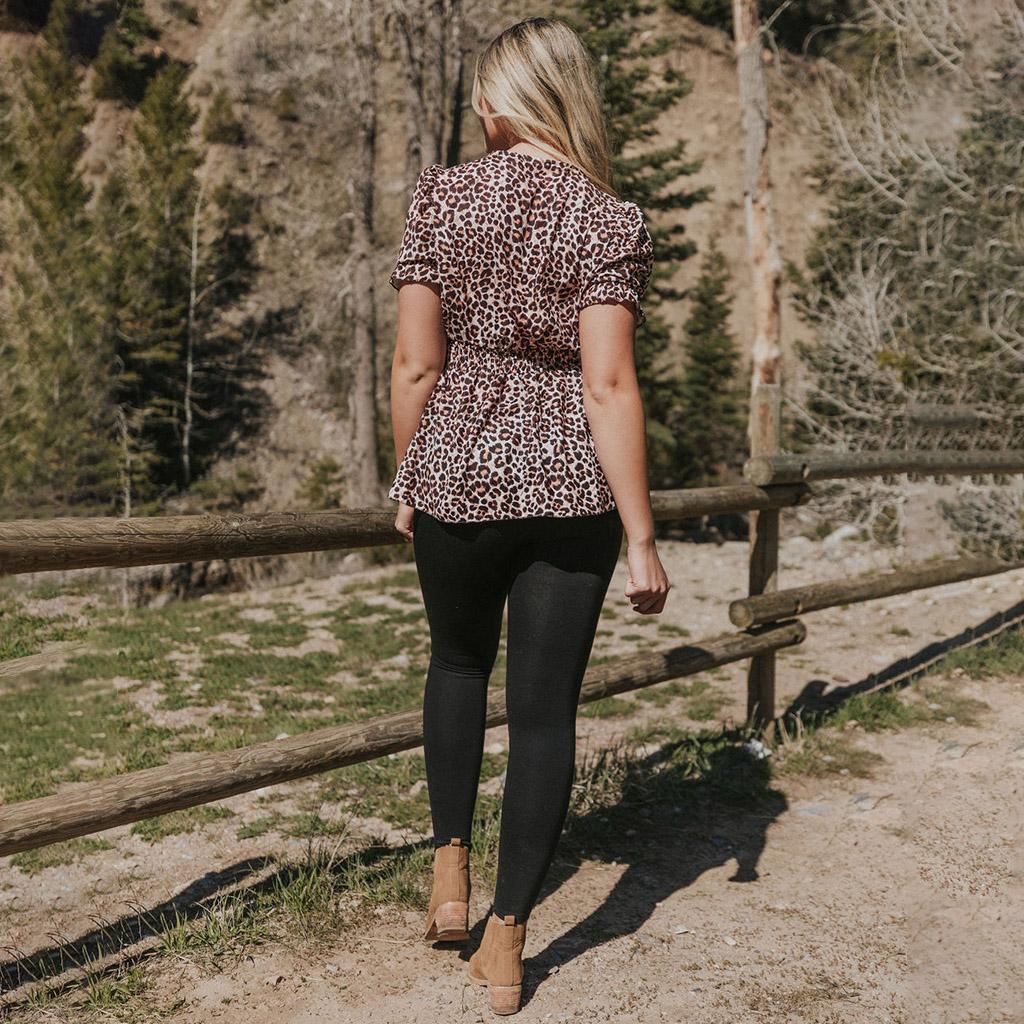 Belle Top (Leopard)