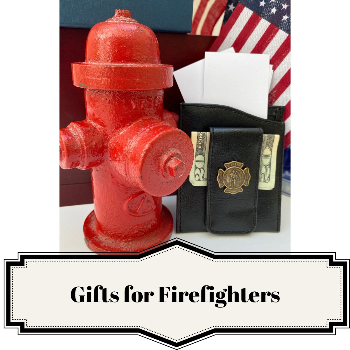 Gifts for Firefighters both male and female featuring the St. Florian medallion