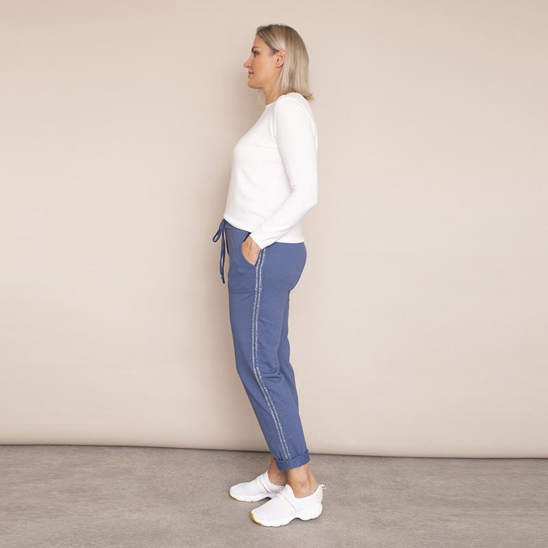 Ciara Joggers - Plus Size (Denim Blue)