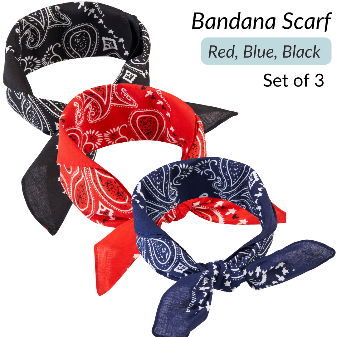 set of 3 bandana