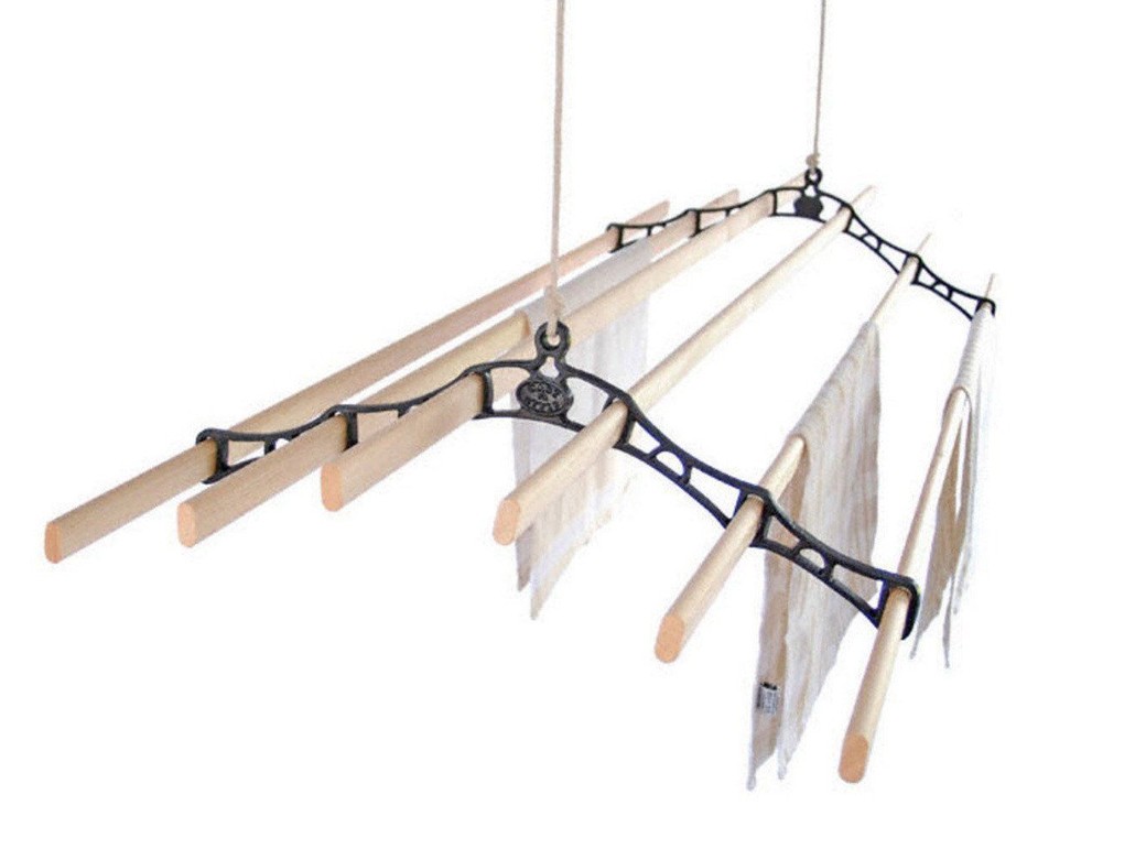kitchen maid ceiling clothes airer