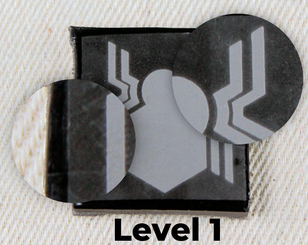 hasil mesin flash, perbedaan level mesin stempel