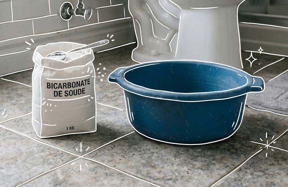 bicarbonate de soude en bain de siège