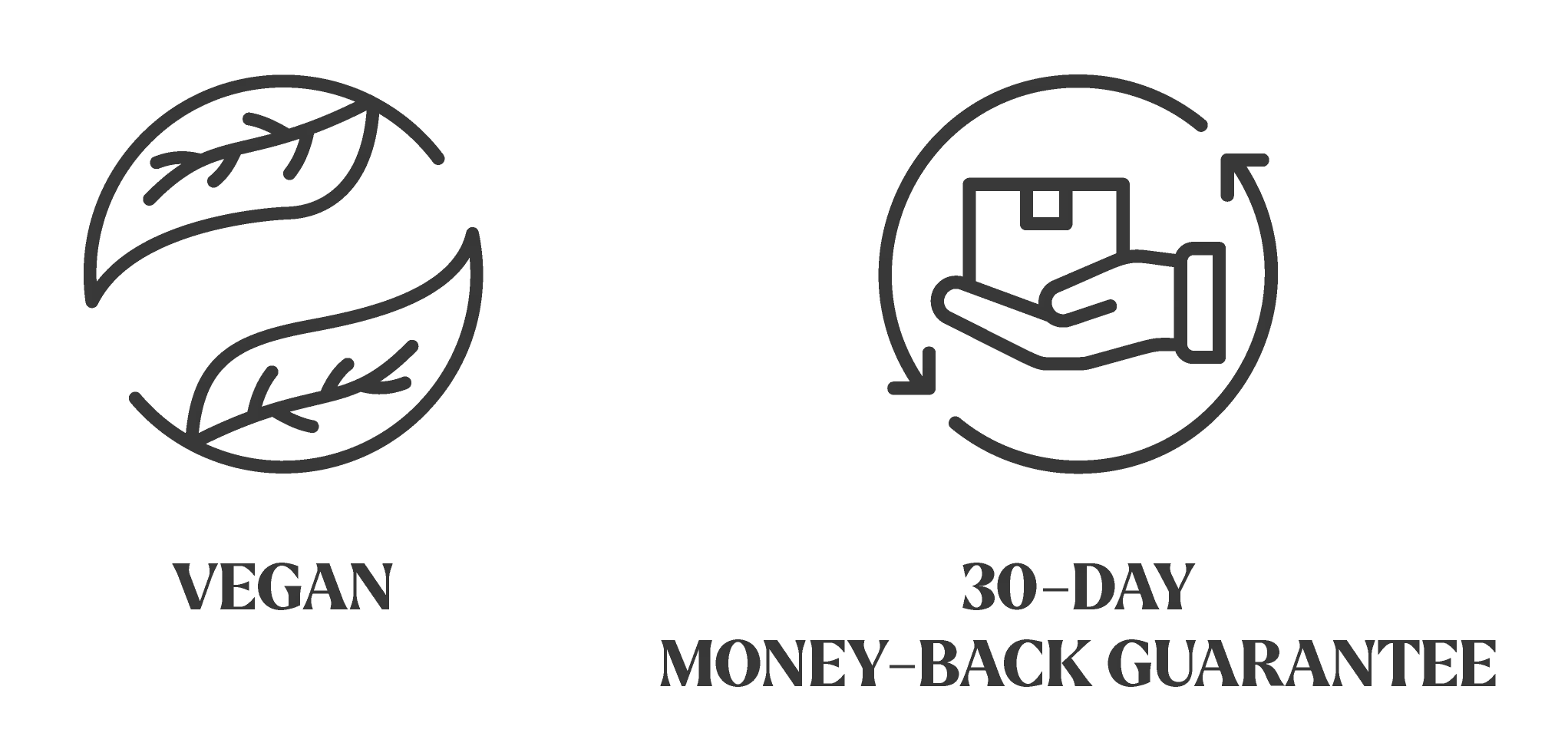 6. The image shows a set of icons representing various attributes of a product