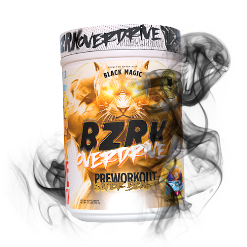 BZRK Overdrive PreWorkout by Black Magic Ultimate Energy Boost