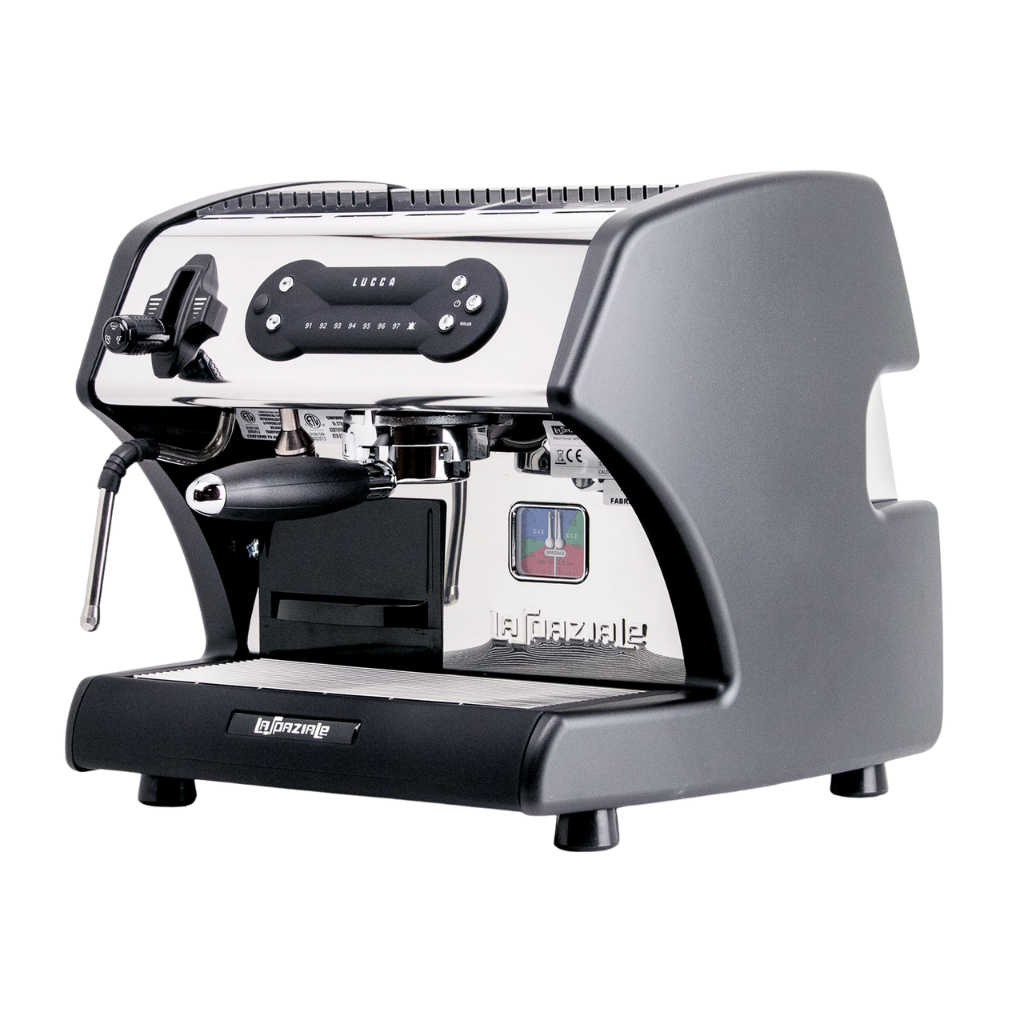 lucca a53 mini espresso machine black