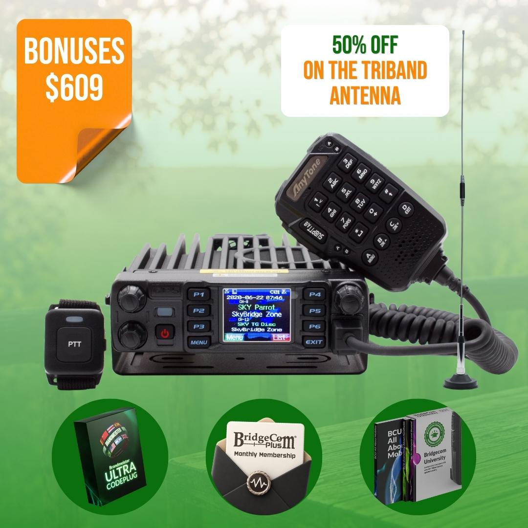AnyTone AT-D578UVIII Mobile Radio