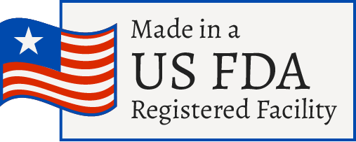 Made in a US FDA registered facility