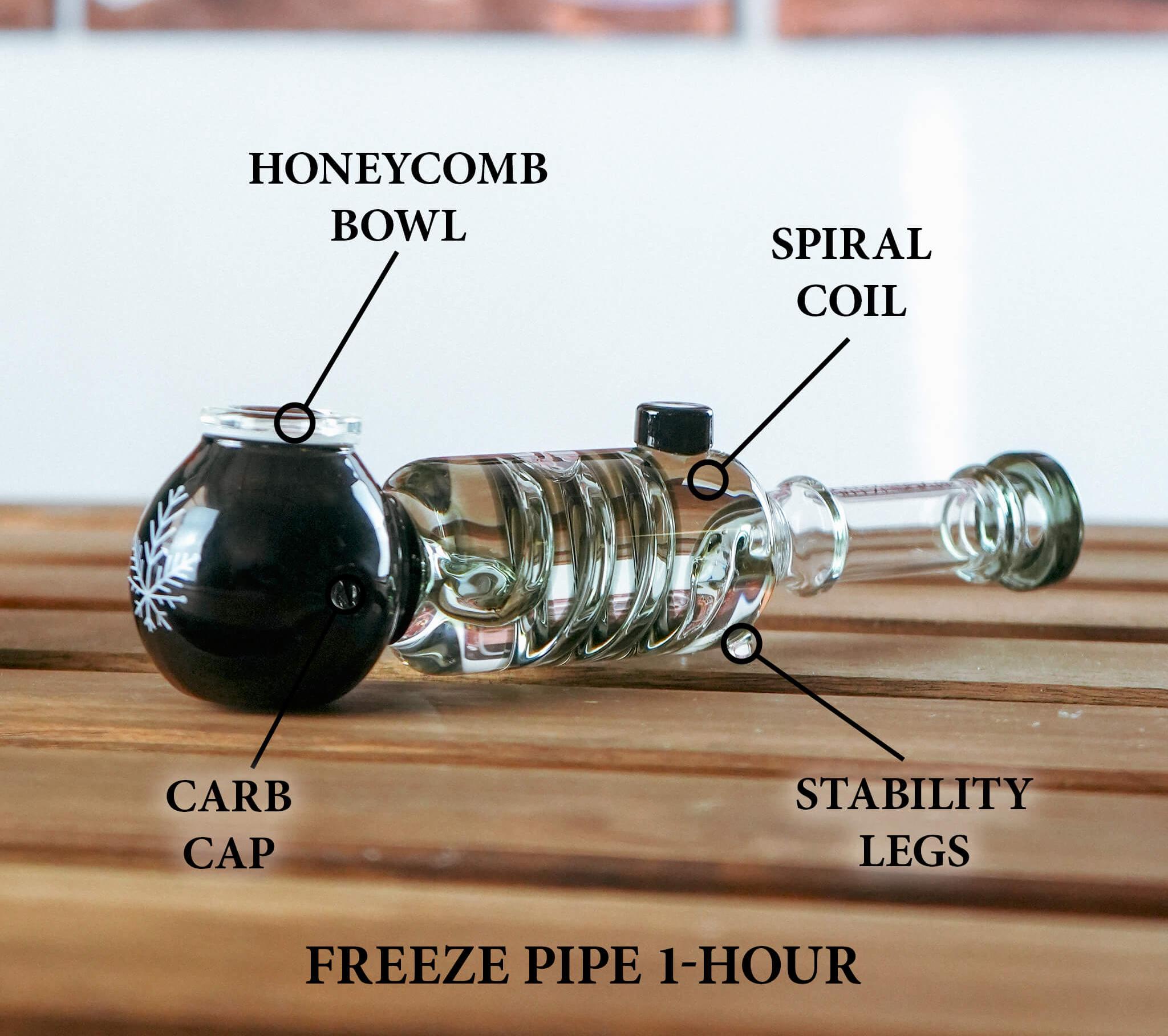 glass hand pipe specs