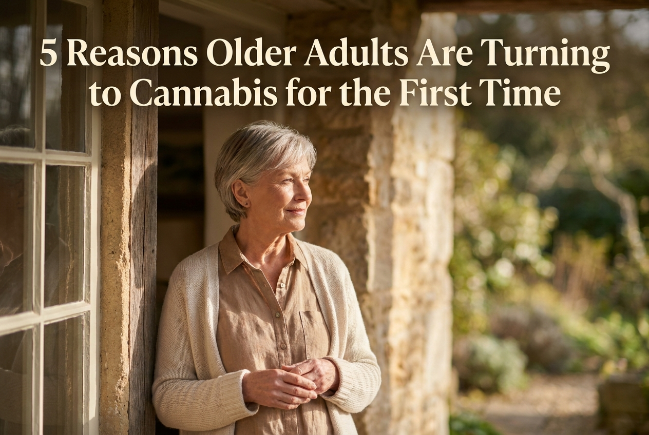 5 Reasons Older Adults Are Turning to Cannabis for the First Time