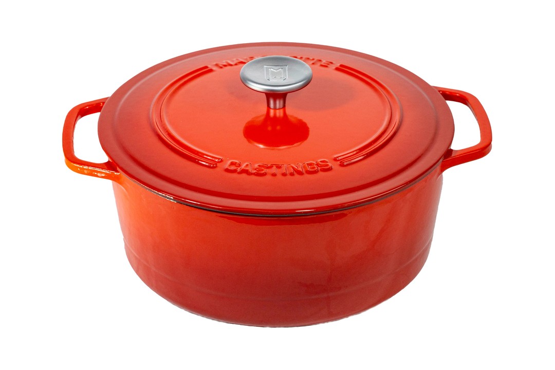 Buy Marquette Castings 4 qt. Cast Iron Dutch Oven (Matte White) Online at  desertcartKUWAIT