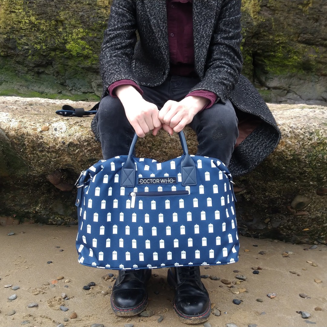 Doctor Who Bag - TARDIS Laptop Messenger & Travel Bag - Dr Who 