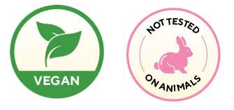 vegan, not tested on animals 1