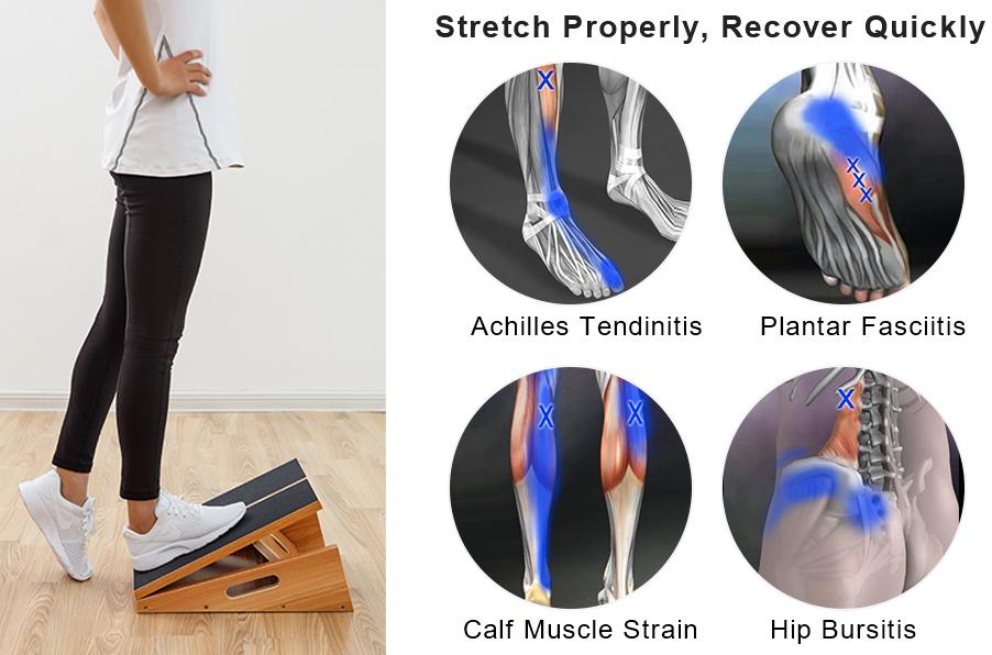 Calf Stretcher, Leg Stretching,slant board for calf stretching,calf  stretcher slant board,heel stretcher,achilles stretcher,plantar fasciitis