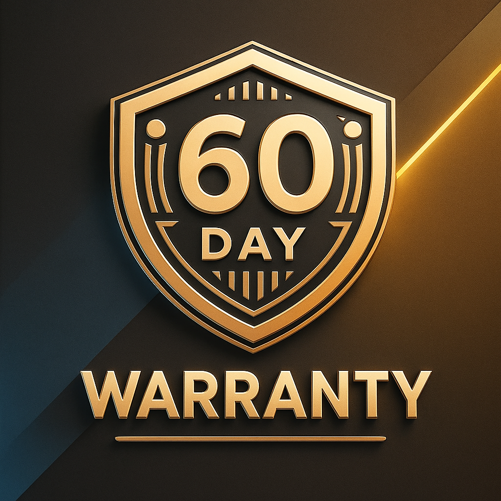 60 Day Warranty Guarantee