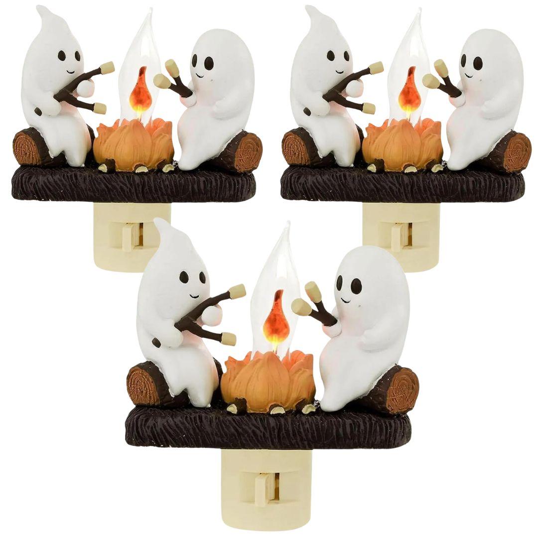 x3 Ghost Campfire Night Light