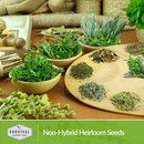 Non-hybrid heirloom medicinal herb seeds