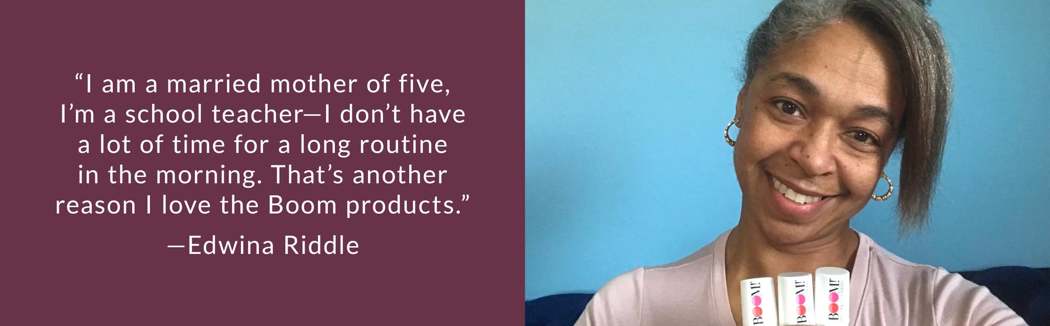 "This little bottle has just what you need."