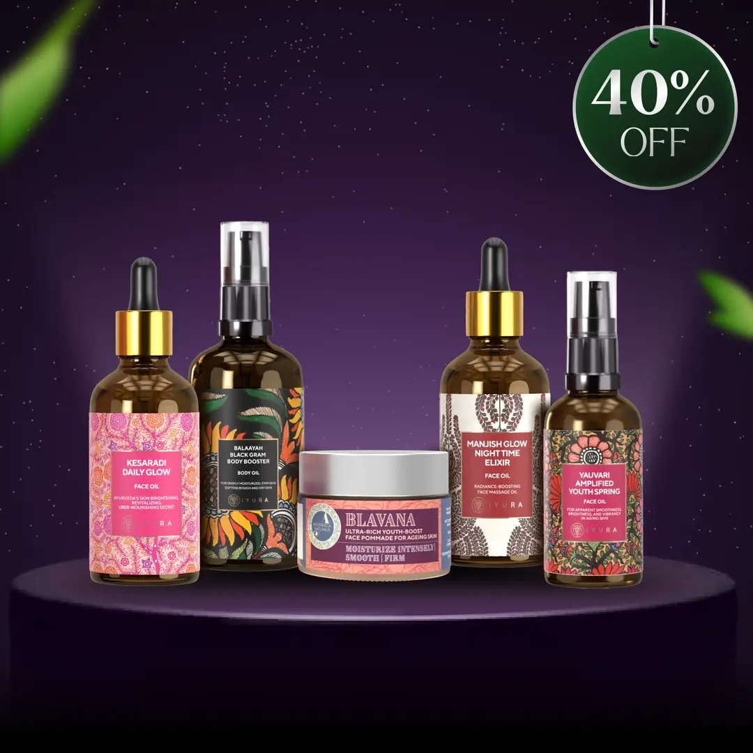 Bundle of 5: Kesaradi, Balaayah, Blavana Face Pommade, Manjish and Yauvari