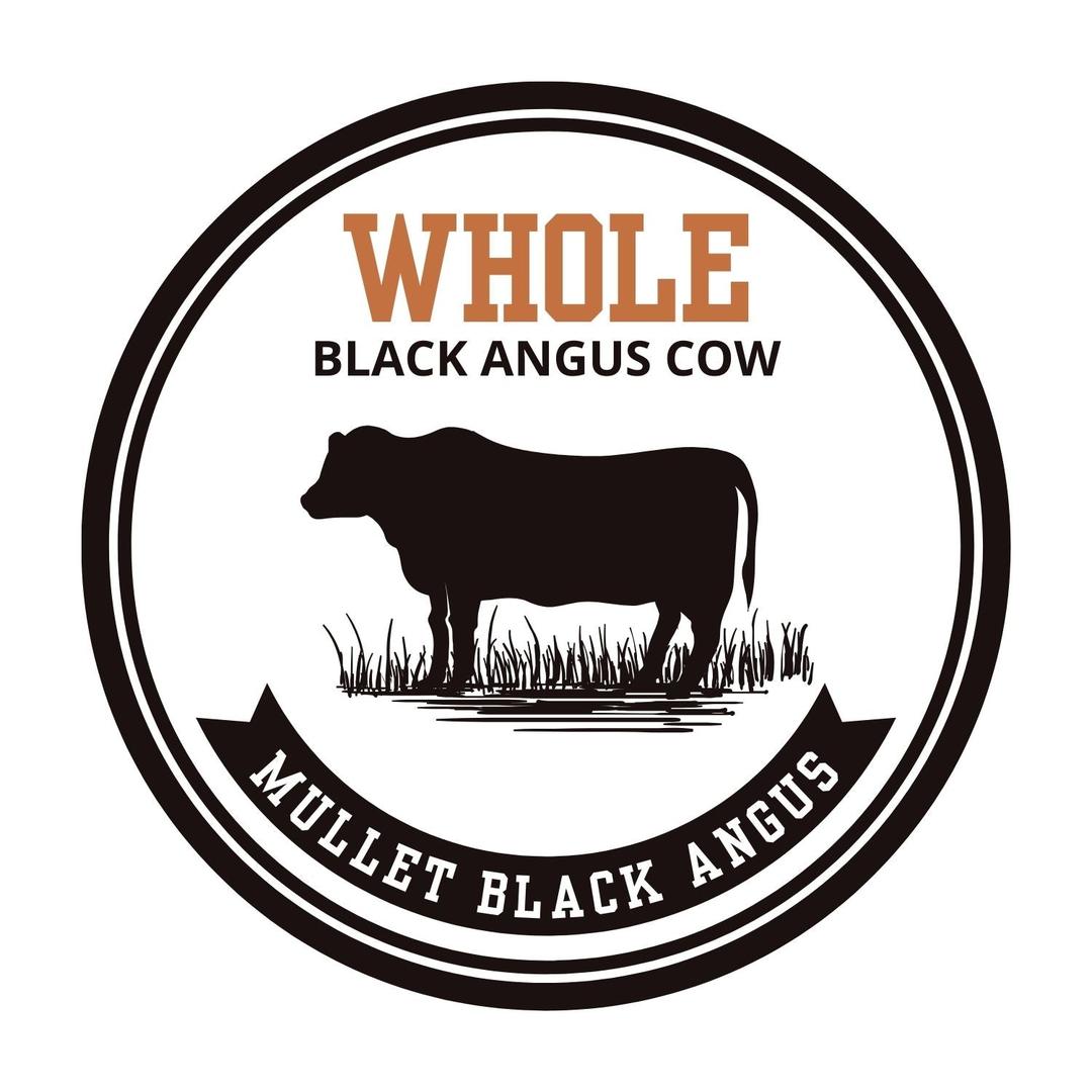 Whole Black Angus Cow