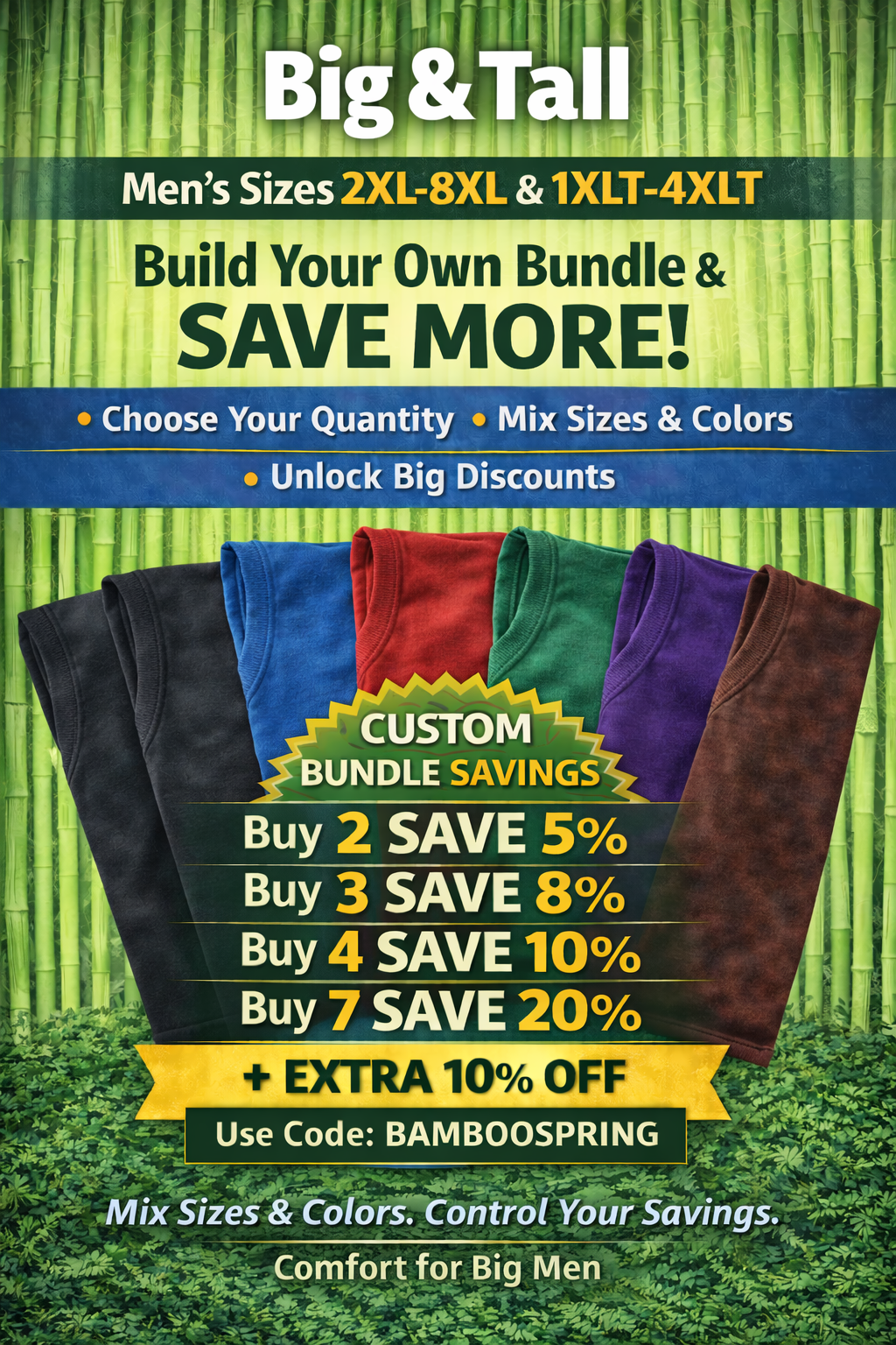 Big Boy Bamboo is redefining how you build your wardrobe.