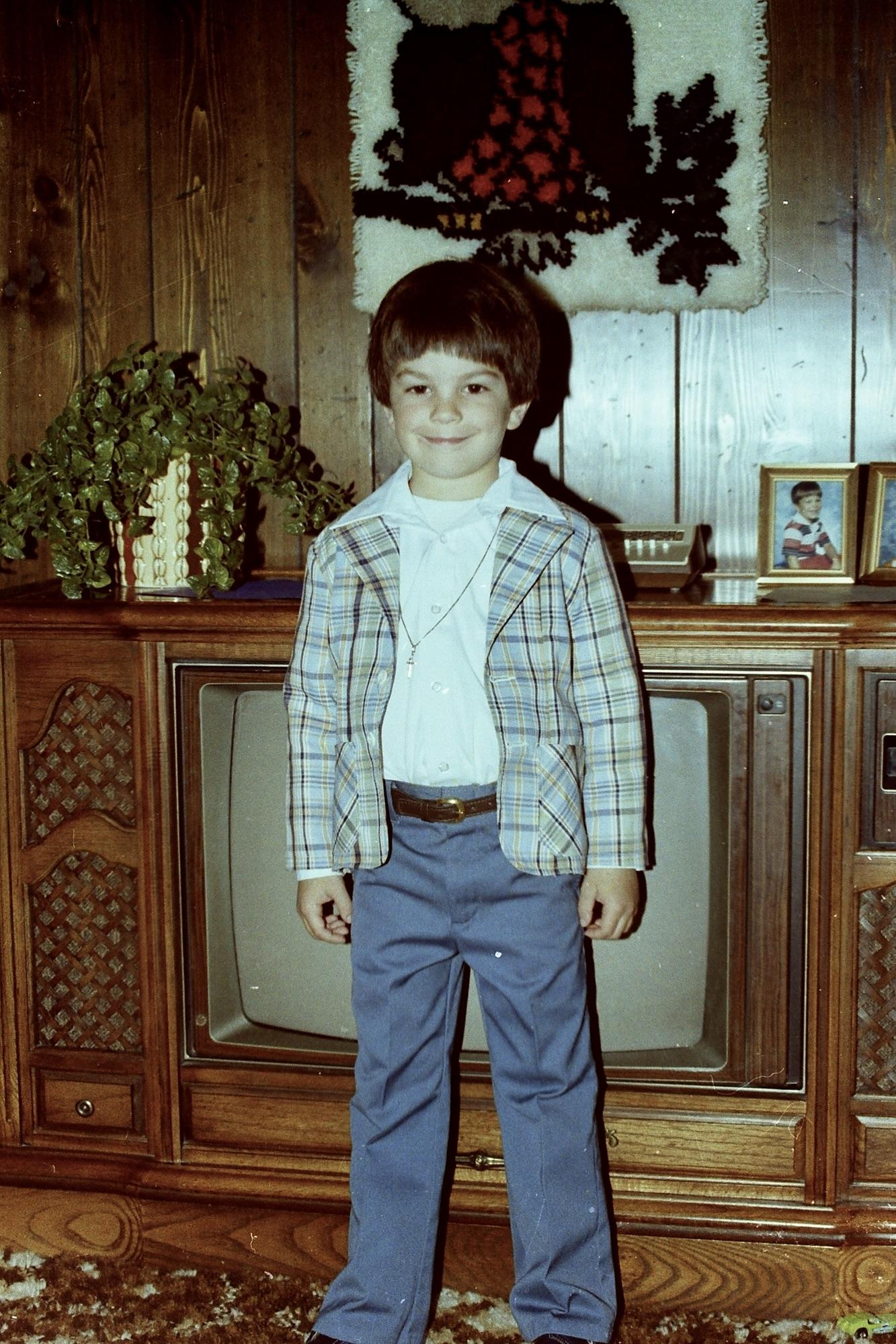 5 year old Joseph Quartana at home in NJ.