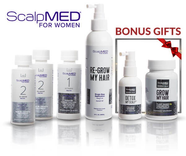 PATENTED HAIR REGROWTH SYSTEM FOR WOMEN
