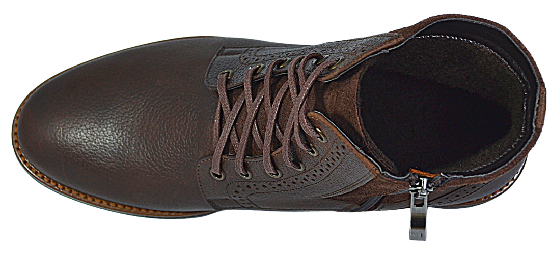 Lucas - Mens terrain leather boots- Reindeer Leather
