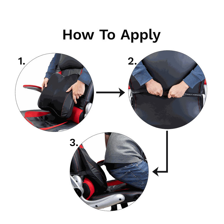 Dr. Dean Wolf Lumbar Support Cushion DrDeanWolf