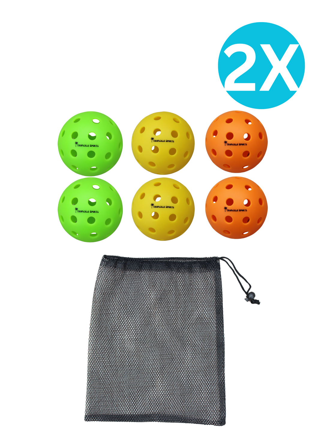 Citrus Splash Pickleball Set