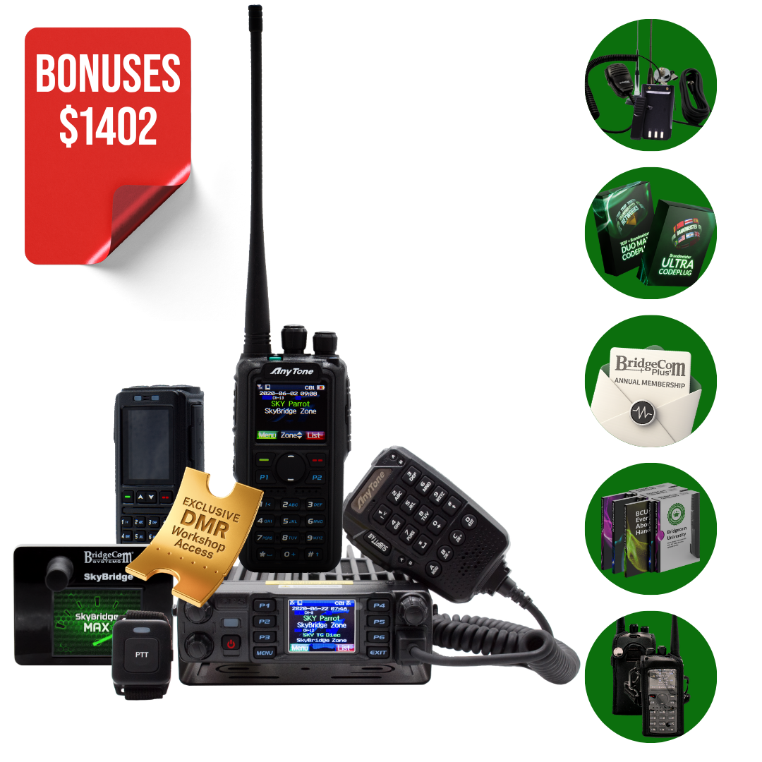 Ultimate Hamshack Pack - 878, 578, BT-01, and loads of accessories