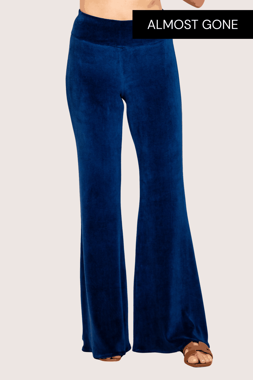 velour flair pants