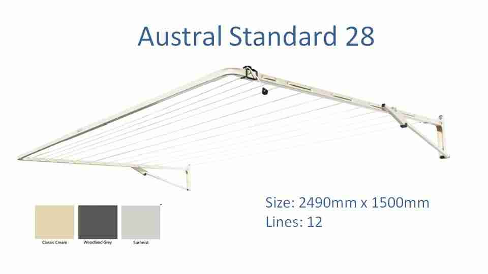 2400mm Wide Clothesline Lifestyle Clotheslines