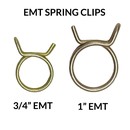 Target Hanger Spring Clips 3/4 1 EMT