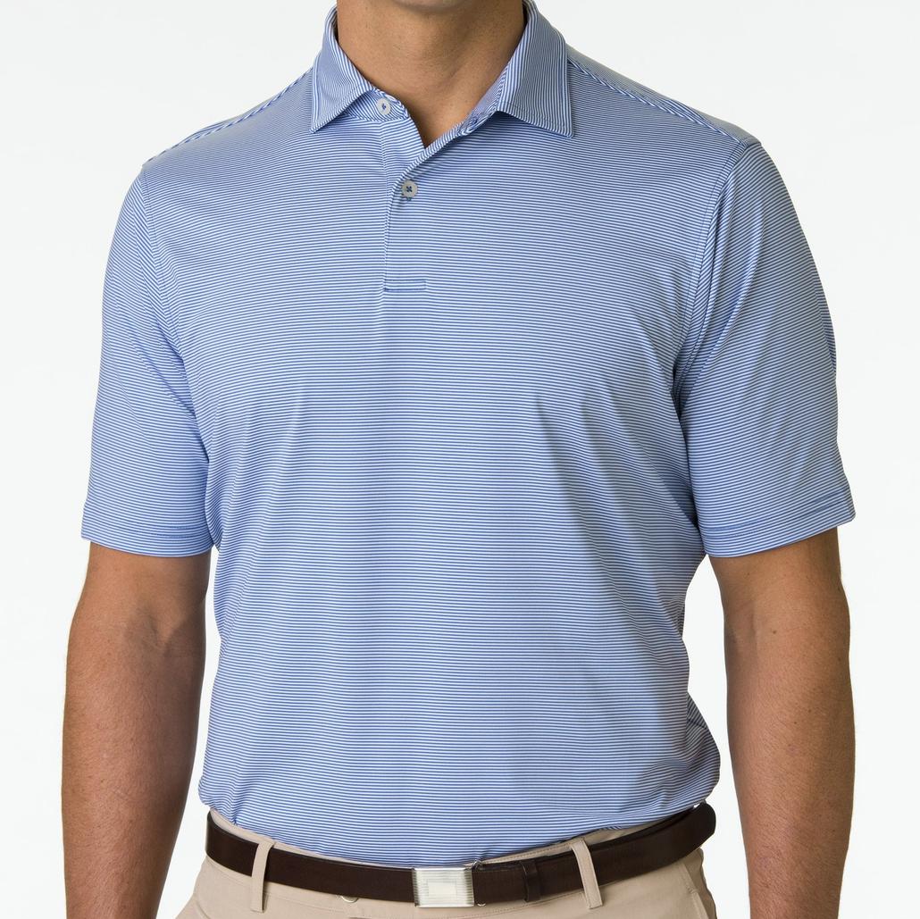 F&amp;G Polo - USA Mini Stripe Jersey