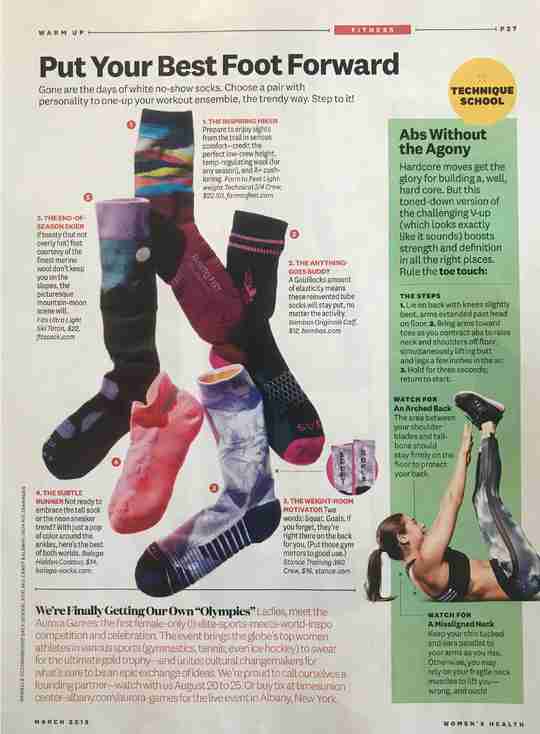 Women's Health - Put Your Best Foot Forward
