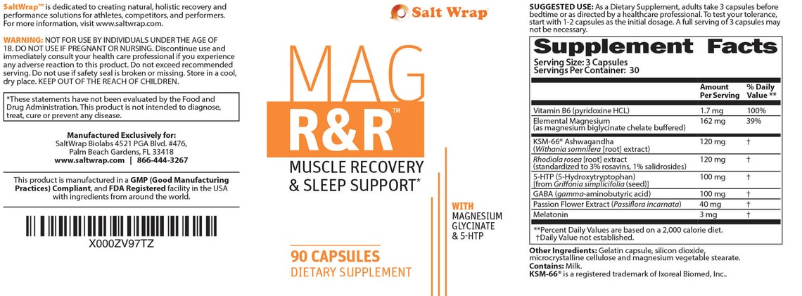Mag R&R label ingredients