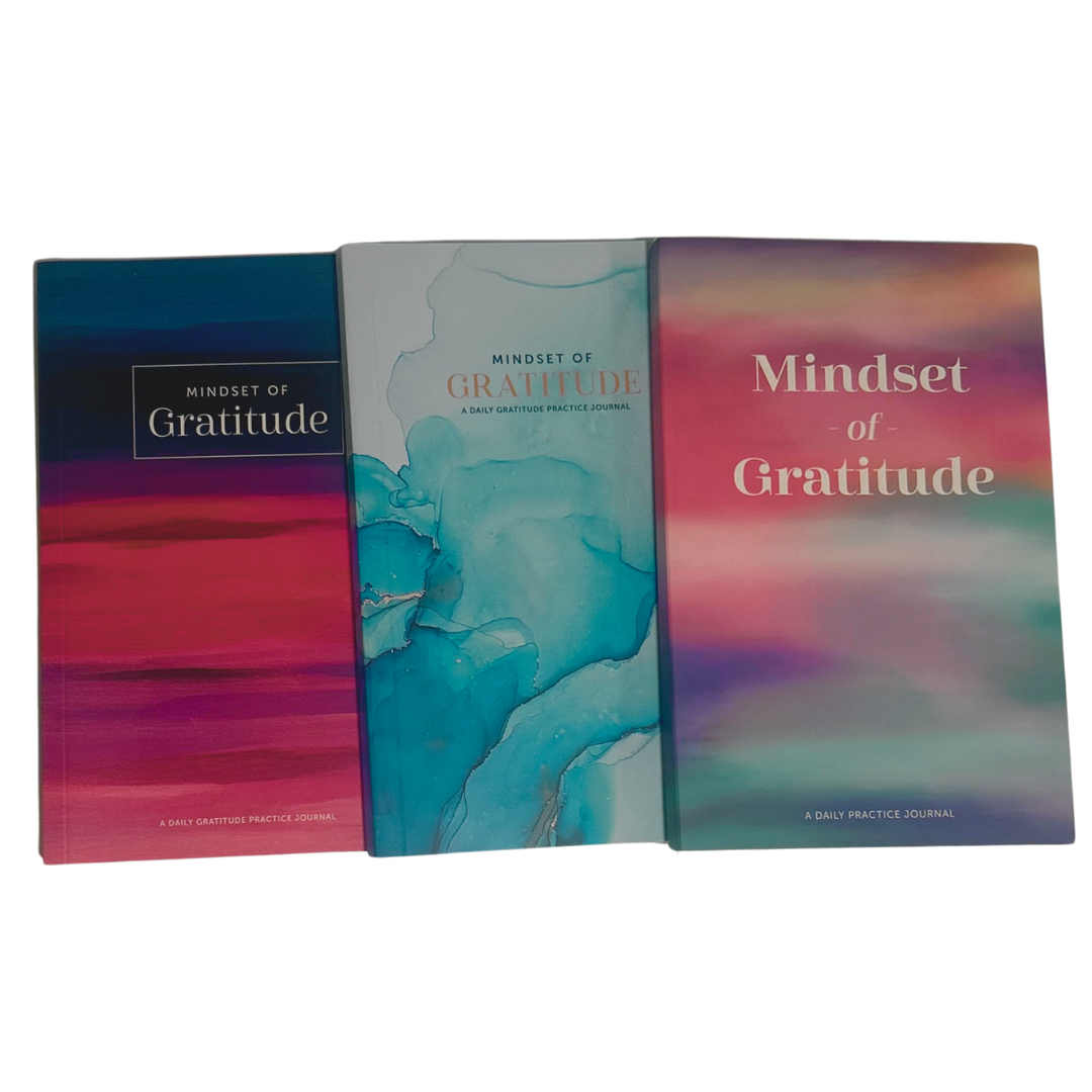 Set of Three Gratitude Journals