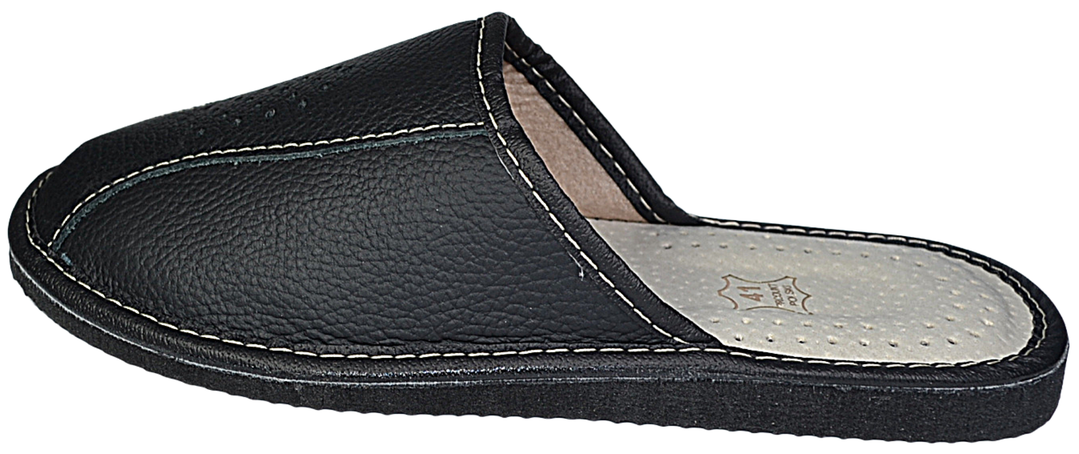 Faith - leather house slippers for men - Reindeer leather