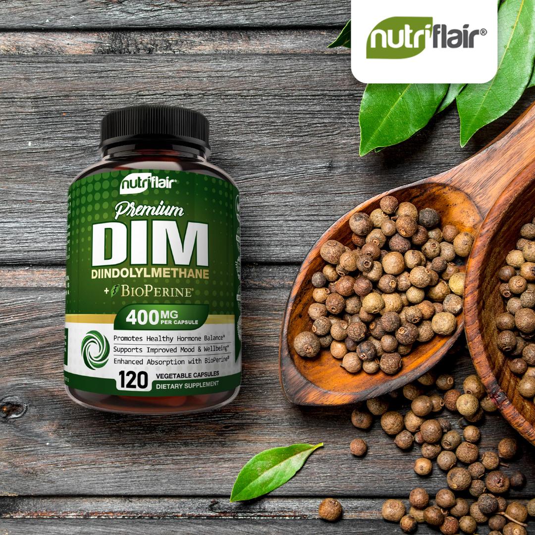 DIM with BioPerine - Supports Hormone Balance & Estrogen