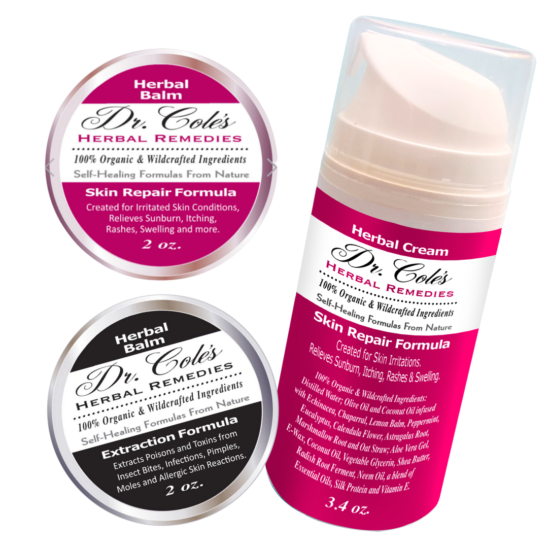 Dr. Cole's Gourmet Body Butter and Fresh Face in a 3.4-oz Pump Jar