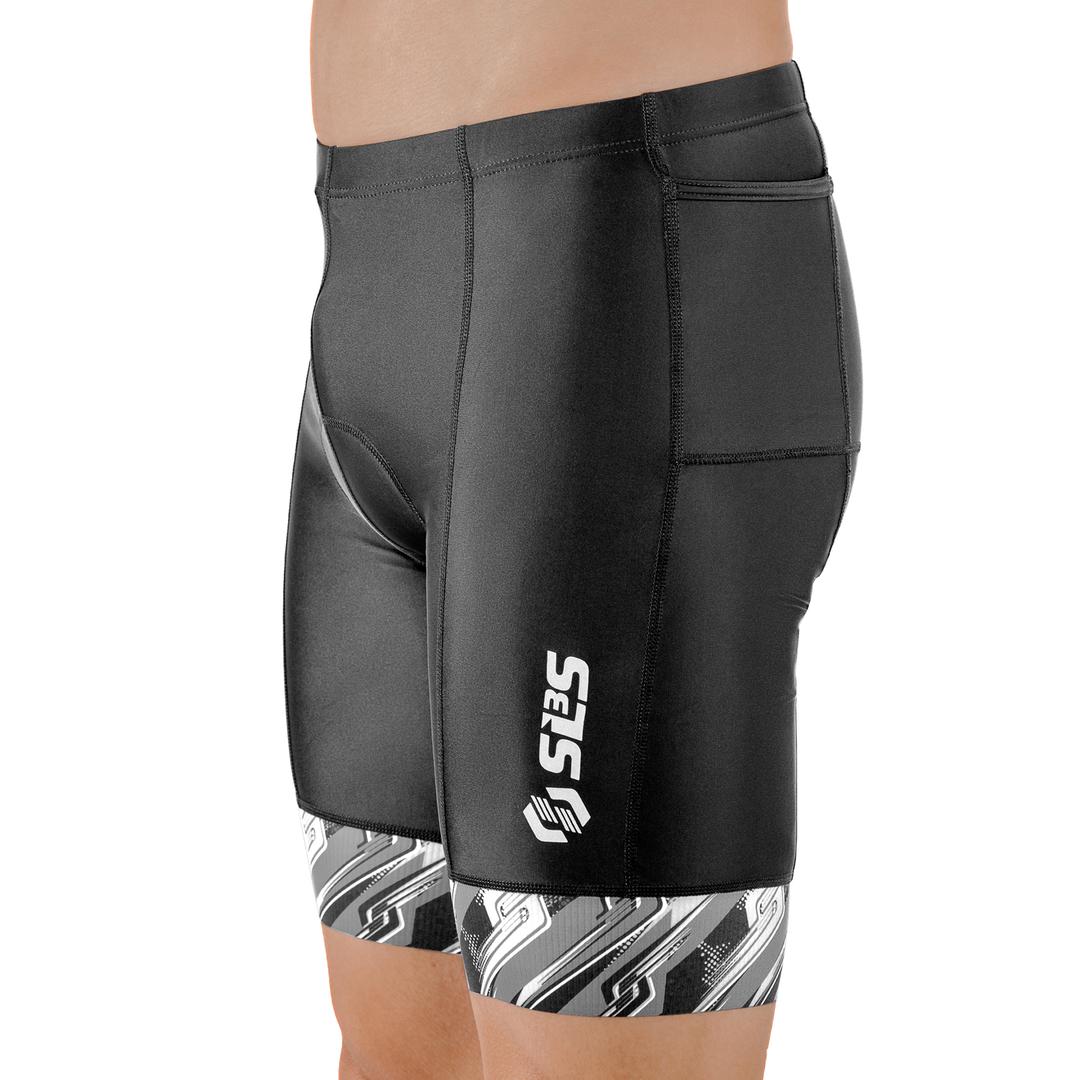 tri shorts pocket