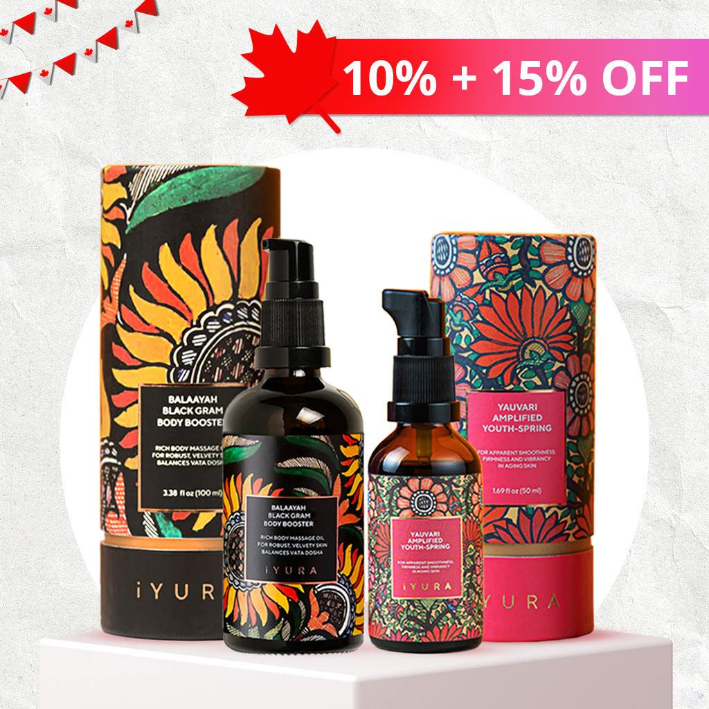 Black Gram Face & Body Oil Duo
