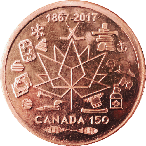 Canada 150 coin photo