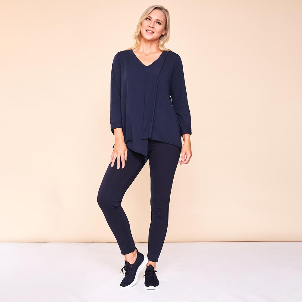 Daisy Top (Navy)