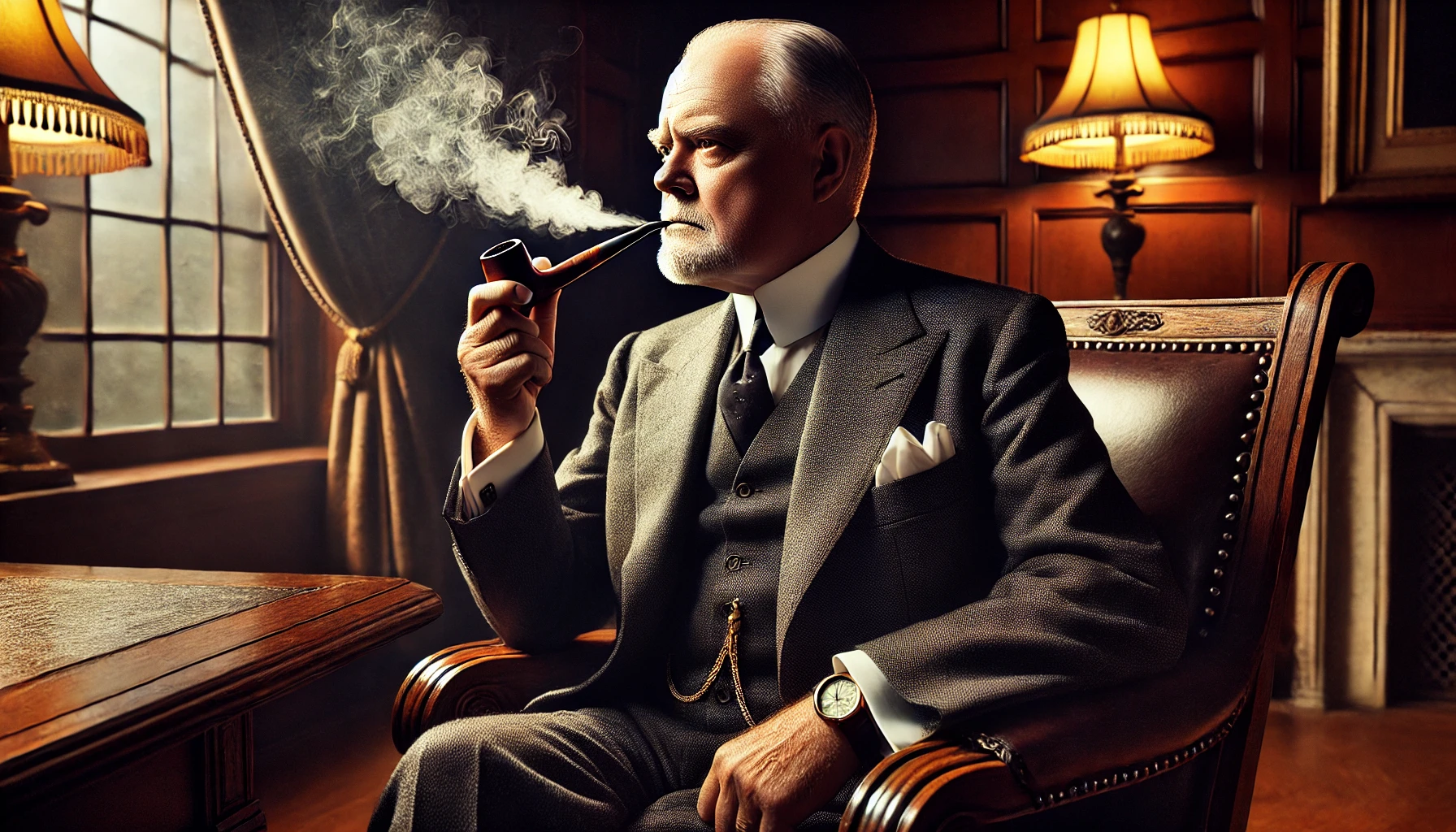 herbert hoover pipe gentleman