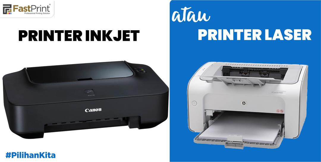printer inkjet atau laser, printer inkjet, printer laser