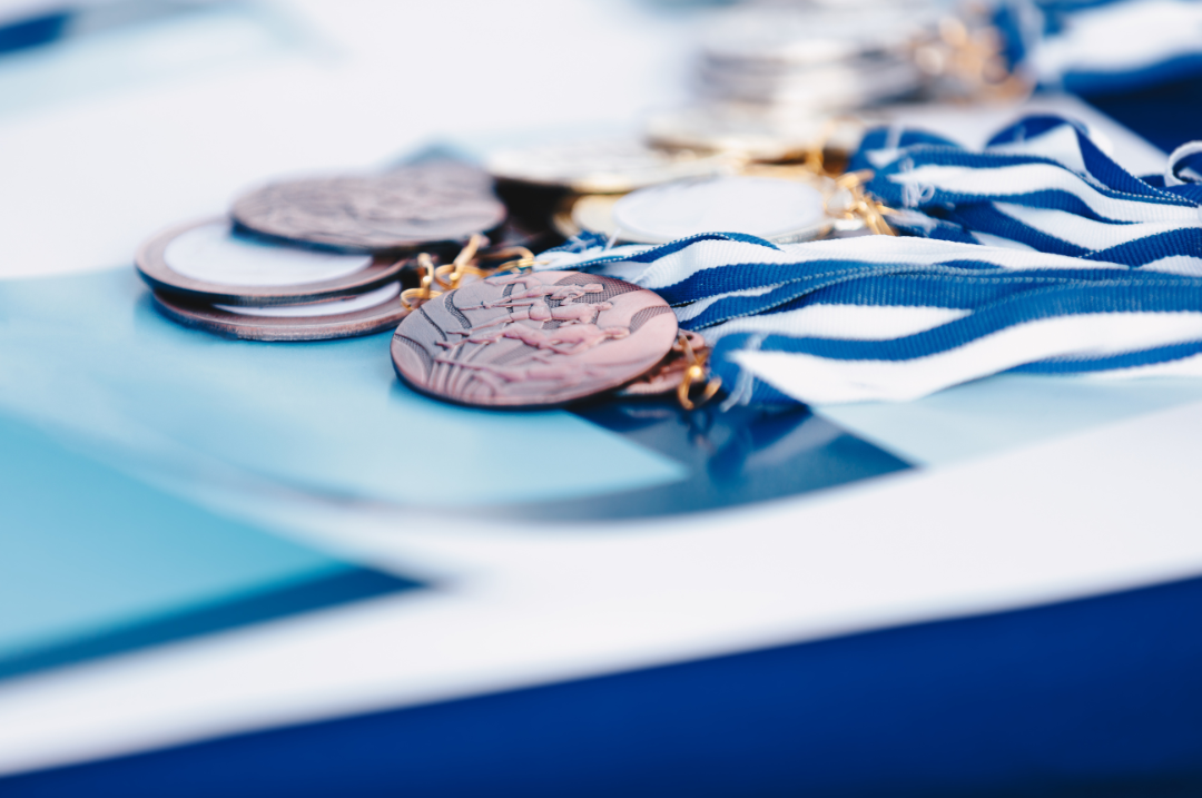 custom-made medals for marathon race prepared for the finishersd