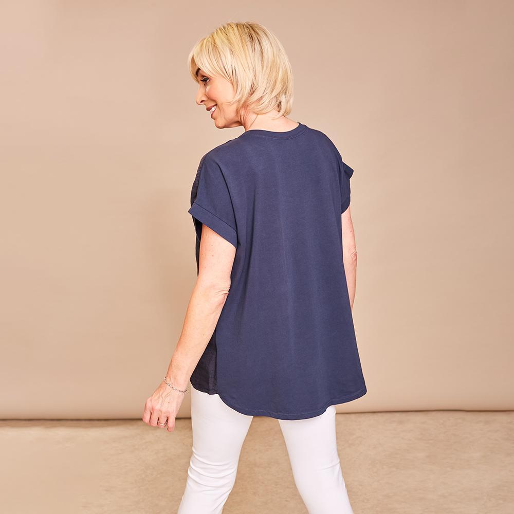 Poppy Top (Navy)
