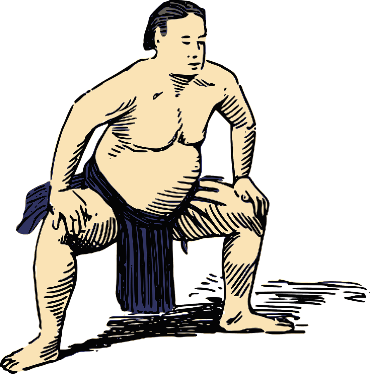Insecure about your body? Dress as a sumo wrestler.